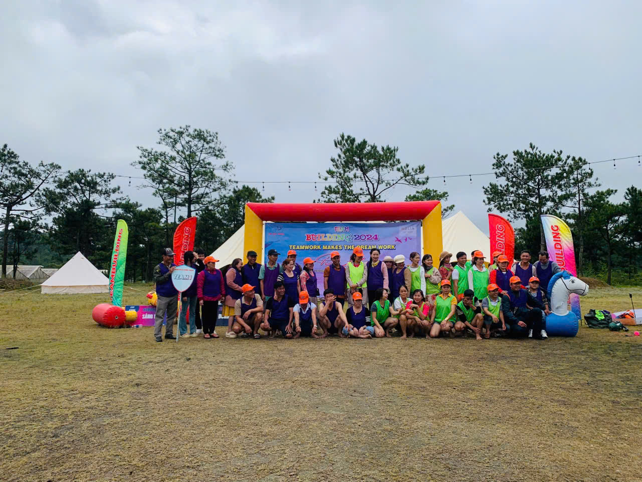 Teambuilding không giới hạn tại Biofresh Đà Lạt